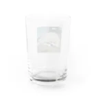 とと吉ショップのととろ Water Glass :back