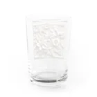 ANSの神秘的な花 Water Glass :back