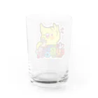 とりカフェBirdcageのバードケージオリジナルグッズ Water Glass :back