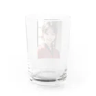 rubeusuの優しく微笑む町娘 Water Glass :back