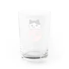 もんちゃんねる.のもんちゃんねる.ロゴ Water Glass :back