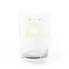 Tiny Cute Crittersのかわいいカエル Water Glass :back