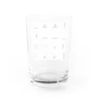 ヌヌヌーヌ・ヌーヌヌのコーポレートガバナンス皆無・コンプリートシリーズ Water Glass :back