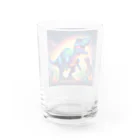 サラリーマン恐竜のファンタスティック恐竜 Water Glass :back