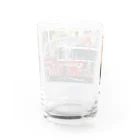 ビッグスマイルライフのかっこいいはしご車 Water Glass :back