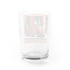 ビッグスマイルライフのレトロはしご車　渋い Water Glass :back