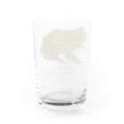 さちこの生物雑貨のウシガエル Water Glass :back