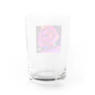 HAYATAのgirl  Water Glass :back