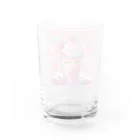 ノースのゆめかわパフェ Water Glass :back