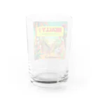 ケマオの店「ZF」の🌍 「マジですか？マダガスカル」シュールグッズ① 🦁 Water Glass :back