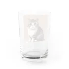 クラフトキャビンのベンガルビューティーブティック Water Glass :back