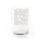 ToToMoの【ハロウィン】スケルトンキャット Water Glass :back