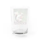 モリスの秋の訪れリス Water Glass :back