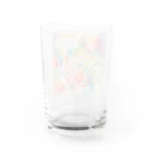 Kagarinのフラワー Water Glass :back