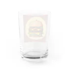 FUJIMON shopのバーガーバーガー Water Glass :back