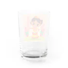 オハナショップのフラダンサーナナちゃん Water Glass :back