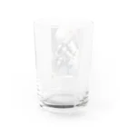 osaruna7741の我と共に Water Glass :back