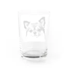 takepanのチワワシリーズ Water Glass :back