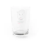 山形巧哉デザイン事務所のスタッフTシャツ No2 Water Glass :back