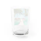 Totally-Fascinatingのモルディブビーチバンガロー Water Glass :back