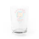 LONESOME TYPE ススのLove❤️Dogs（アメリカンピットブルテリア・オルタナティブ） Water Glass :back