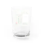 Lock-onの文房具大好き❤緑色02 Water Glass :back