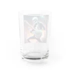 shiduryoの骸骨(エレキギター) Water Glass :back