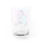 honhiroの心を打つメロディー: 感動のボーカルプリント Water Glass :back