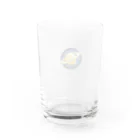 GalaxyGiftのかわいい土星のイラスト Water Glass :back