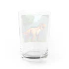 iikyanの恐竜⑥ Water Glass :back