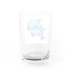 ワクワクセレブレイトのイルカくん Water Glass :back