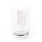 sawatchの浜辺の夕日 Water Glass :back