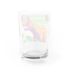 iikyanの恐竜㉓ Water Glass :back