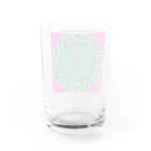 ニホンオオウソカワウソノウソのちきゅうの曼荼羅 Water Glass :back