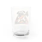 sa_ttyonnのにんじんを持つ パグ Water Glass :back