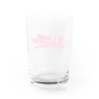 人生ピッチクロックのロゴ入りオリジナルグッズ Water Glass :back