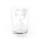 aoyama1964の驚く女性 Water Glass :back