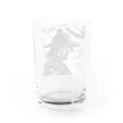 samurai-isの桜とサムライ Water Glass :back
