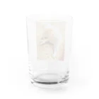 y-gokiのラブリードッグ（みるく） Water Glass :back