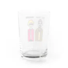 Number.14の期待を裏切らない風防の２人 Water Glass :back