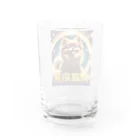 Pom-Dog'sの開運招来　招きポメ Water Glass :back