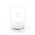 強風フラッシュバンの雨にゃんこ Water Glass :back