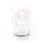 もふもふの美少女リーダーグッズ Water Glass :back