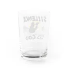 daichan@@のサイレンス・イズ・ゴールド Water Glass :back