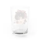 じろきちels-02cの節約三毛猫なっちゃん Water Glass :back