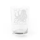 宇宙開発デザイン科のクレイジーオクトパス Water Glass :back