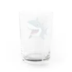 黒猫くんのかわいい鮫 Water Glass :back