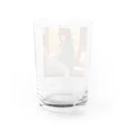 junkyouのぬくもりの時間 - 膝の上でくつろぐ猫 - Water Glass :back