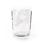 Sesilionの月下の神秘的な夜 Water Glass :back