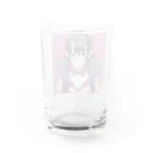 hamusutaroのツインテール女の子 Water Glass :back